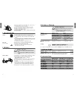 Preview for 3 page of Gardena WP 1800 Operating Instructions Manual