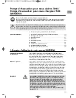 Preview for 19 page of Gardena WSP 7000 Original Instructions Manual