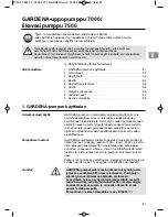 Preview for 51 page of Gardena WSP 7000 Original Instructions Manual