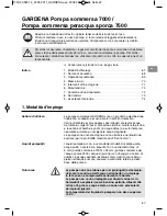 Preview for 67 page of Gardena WSP 7000 Original Instructions Manual