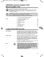 Preview for 107 page of Gardena WSP 7000 Original Instructions Manual