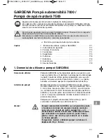 Preview for 171 page of Gardena WSP 7000 Original Instructions Manual