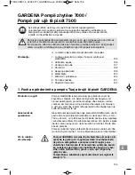 Preview for 195 page of Gardena WSP 7000 Original Instructions Manual