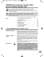 Preview for 211 page of Gardena WSP 7000 Original Instructions Manual