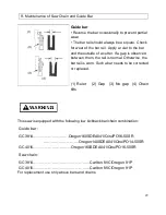 Preview for 30 page of GardenCare GC3814 Owner'S Manual