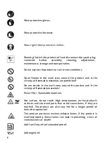 Preview for 4 page of GardenCare LMX Range Operator'S Manual