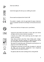 Preview for 5 page of GardenCare LMX Range Operator'S Manual