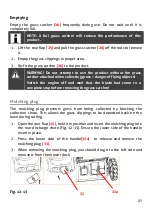 Preview for 21 page of GardenCare LMX Range Operator'S Manual