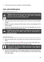 Preview for 29 page of GardenCare LMX Range Operator'S Manual