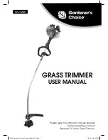 Gardener's Choice GCT-260 User Manual preview