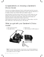 Предварительный просмотр 2 страницы Gardener's Choice GSC400 Manual