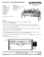 Gardener's 8587631 Instructions preview