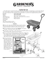 Gardener's 8594333 Quick Start Manual предпросмотр