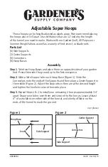 Preview for 1 page of Gardener's 8598301 Manual