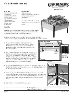 Gardener's 8610909 Quick Start Manual preview