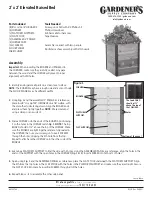 Preview for 1 page of Gardener's 8610912 Quick Start Manual