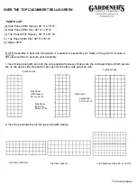 Preview for 1 page of Gardener's 8613058 Quick Start Manual