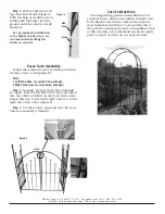 Preview for 2 page of Gardener's Essex Arbor Assembly Instructions