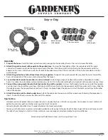 Preview for 1 page of Gardener's Snip-n-Drip Quick Start Manual