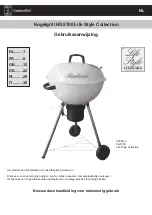 GardenGrill Life Style Series Instruction Manual предпросмотр