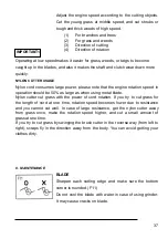 Preview for 37 page of Gardenia WLBC520 Owner'S Manual