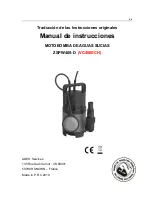 Предварительный просмотр 27 страницы Gardenic ZSPW400-D Instruction Manual