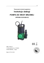 Предварительный просмотр 43 страницы Gardenic ZSPW400-D Instruction Manual