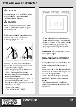 Preview for 9 page of GARDENJACK PWV1500 Safety And Operating Manual