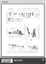 Preview for 15 page of GARDENJACK PWV1500 Safety And Operating Manual