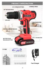 Предварительный просмотр 10 страницы GardenJoy FH-6918S Instruction Manual