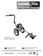 Gardenline 17505 Translation Of The Original Instructions preview