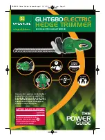 Gardenline 34.037.12 The Power Manual preview