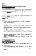 Preview for 6 page of Gardenline 808260 User Manual