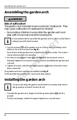 Preview for 10 page of Gardenline 94137 Assembly Instructions Manual