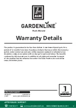 Preview for 2 page of Gardenline BG-HM 40 User Manual