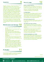 Preview for 8 page of Gardenline BG-HM 40 User Manual