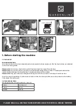 Preview for 2 page of Gardenline BG-PH2250 Quick Start Manual