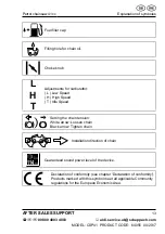 Preview for 9 page of Gardenline CSP41 Original Instruction Manual