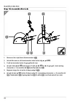 Предварительный просмотр 20 страницы Gardenline DF-003 Assembly Instructions Manual