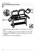 Предварительный просмотр 22 страницы Gardenline DF-003 Assembly Instructions Manual