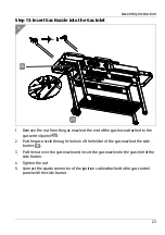 Preview for 23 page of Gardenline DF-003 Assembly Instructions Manual