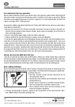 Preview for 34 page of Gardenline Garden 5 in 1 Petrol Tool User Manual