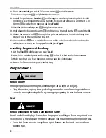 Preview for 18 page of Gardenline GL 46 User Manual