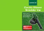 Preview for 1 page of Gardenline GLBV 2501 Manual