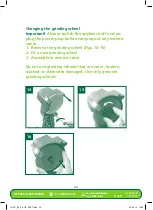 Preview for 22 page of Gardenline GLCS 85 E User Manual