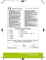 Preview for 26 page of Gardenline GLM1501 Power Manual