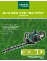Gardenline Hedge Trimmer User Manual preview