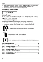 Preview for 10 page of Gardenline KT-001 Assembly Instructions Manual