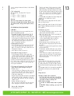 Preview for 14 page of Gardenline MFH3300-4P Instruction Manual