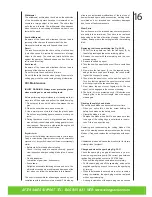 Preview for 17 page of Gardenline MFH3300-4P Instruction Manual